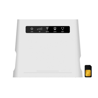 روتر خانگی 4G LTE با سرعت 300 مگابیت بر ثانیه باز شده با اسلات سیم کارت 4 عدد آنتن غیر قابل جدا شدن