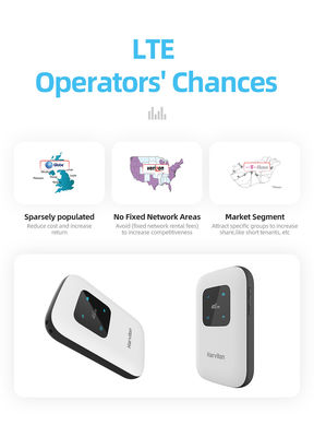 روتر موبایل 4G 2100 میلی آمپر ساعتی Cat 4 LTE FDD TDD DC HSPA+ HSPA UMTS