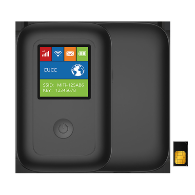 روتر 3000 میلی آمپری 4G WIFI خانگی با صفحه نمایش LCD Travel CE