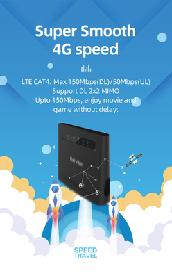 روتر بی سیم 300 مگابیت بر ثانیه CPE Lte