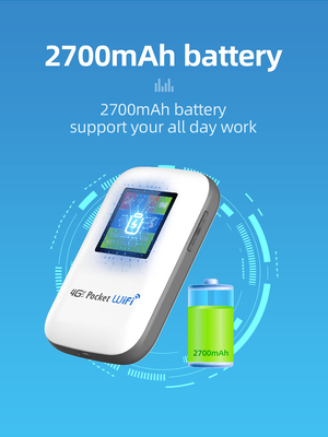 روتر موبایل 4G 2700-3000 میلی‌آمپر ساعتی با صفحه نمایش سیاه آنلاک