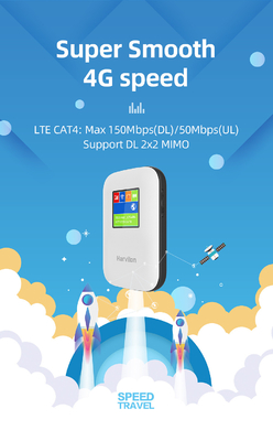روتر موبایل 4G 2700-3000 میلی‌آمپر ساعتی با صفحه نمایش سیاه آنلاک