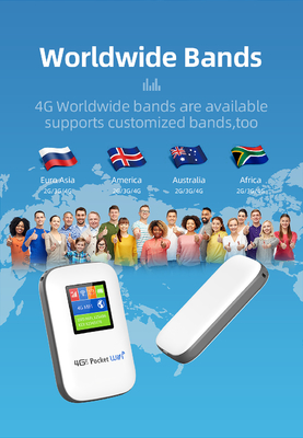 روتر موبایل 4G 2700-3000 میلی‌آمپر ساعتی با صفحه نمایش سیاه آنلاک
