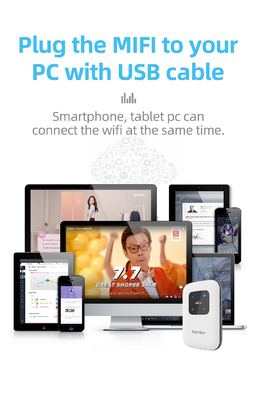روتر WiFi 4G جیبی 3G 2G با اسلات سیم کارت برای اپراتور مخابرات