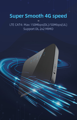 روتر داخلی 300 مگابیت بر ثانیه 4G Lte