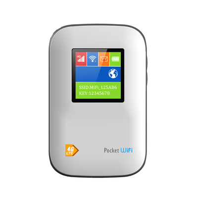 روتر MIFI Mobile 4G با صفحه نمایش 2700mAh-3000mAh پاکت مودم وای فای جیبی
