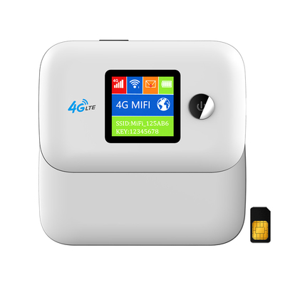 اسلات سیم کارت 4G Lte مودم وای فای موبایل برای سفر B1 3 5 7 8 20 38 39 40 41