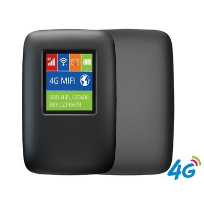 روتر MIFI IEEE802.11 B / G / N با صفحه نمایش، پشتیبانی از سیم کارت. روتر LTE 4G mifi