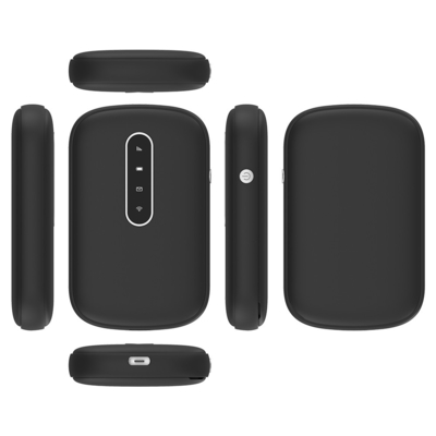 روتر بی‌سیم 4G Lte MiFi همراه با پهنای باند WiFi دستگاه اشتراک‌گذاری خودرو مودم اسلات سیم کارت