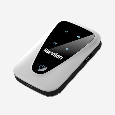 6 ساعت عمر باتری روتر 4G LTE MiFi روتر پرسرعت قابل حمل برای سفرهای کاری