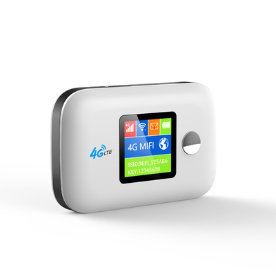 روتر وای فای موبایل بدون قفل MiFi جیبی با صفحه نمایش ال سی دی اسلات سیم کارت