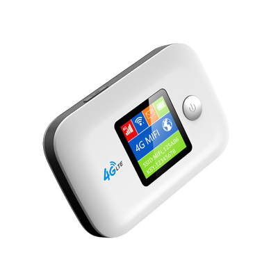 روتر وای فای موبایل بدون قفل MiFi جیبی با صفحه نمایش ال سی دی اسلات سیم کارت