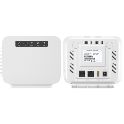 روترهای 4G 300 مگابیت بر ثانیه برای خانه با اسلات سیم کارت Cat 4 دو آنتن خارجی