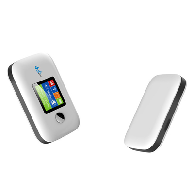روتر 4G قابل حمل وای‌فای قابل حمل MiFi بی‌سیم با صفحه نمایش ال سی دی اسلات سیم کارت