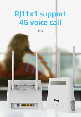 روتر خانگی 4G بدون قفل با اسلات سیم کارت، هات اسپات موبایل CPE داخلی