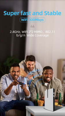 روتر 4G Lte موبایل با سرعت 150 مگابیت در ثانیه برای سفر باتری 2100 میلی آمپر ساعتی