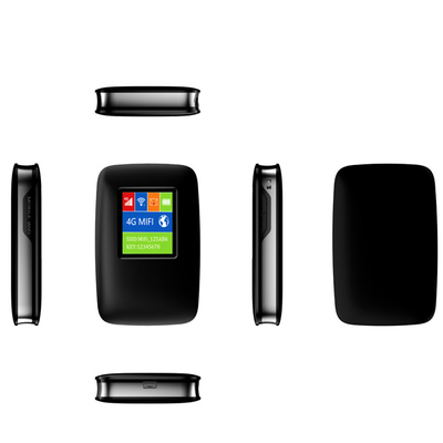 2700mAh-3000mAh 4G Lte MiFi Router 150Mbps 4G Mobile WiFi Hotspot 15 دستگاه با صفحه نمایش LCD