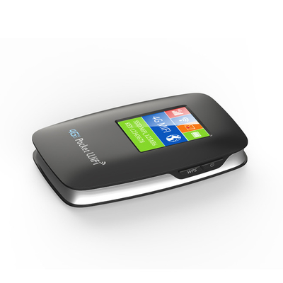2700mAh-3000mAh 4G Lte MiFi Router 150Mbps 4G Mobile WiFi Hotspot 15 دستگاه با صفحه نمایش LCD