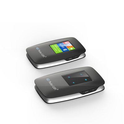روتر 3000 میلی آمپر ساعتی 4G LTE بی سیم MiFi هات اسپات WIFI با باند بین المللی صفحه نمایش LCD